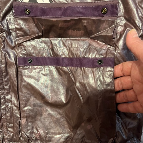 Palace P-Stealth Purple Metallic Camo Logo Print jacket size XL - Picture 3 of 9